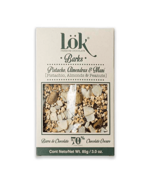 BARRA LÖK MANI ALMENDRAS Y PISTACHOS 70%