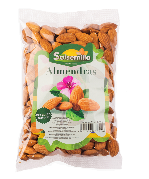 ALMENDRAS 200gr