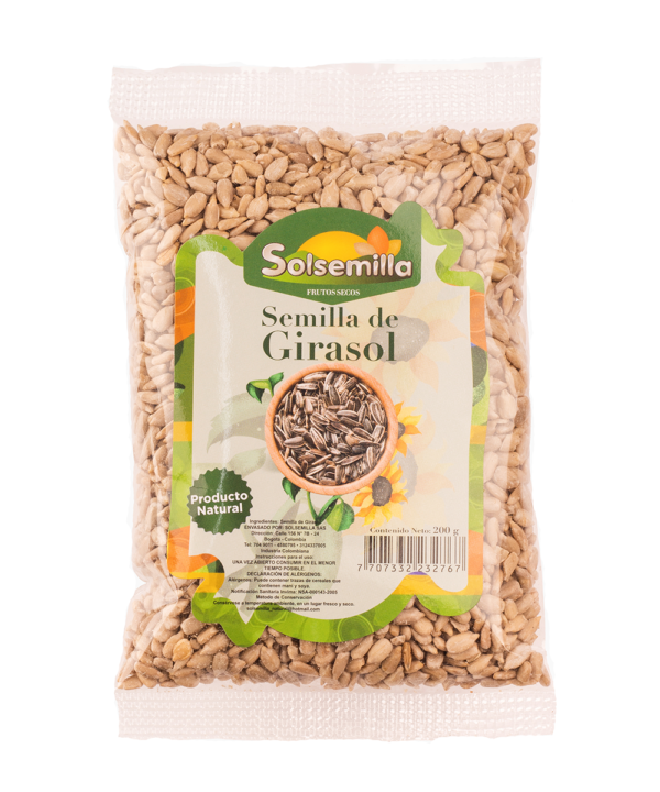 SEMILLA DE GIRASOL 200gr
