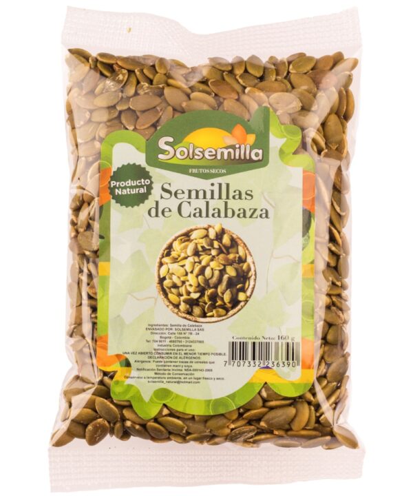 SEMILLAS DE CALABAZA 160gr