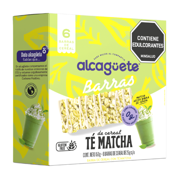 Barras Té Matcha Alcagüete UND